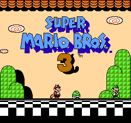 Super Mario Bros. 3 (USA) Title Screen